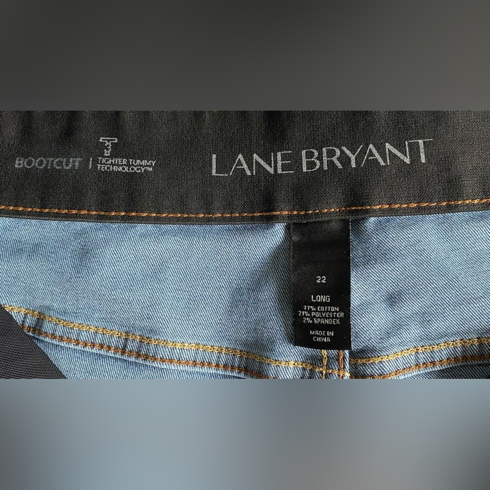 Lane Bryant High Rise Bootcut Jeans - Plus Size 22 Long - Picture 4 of 7